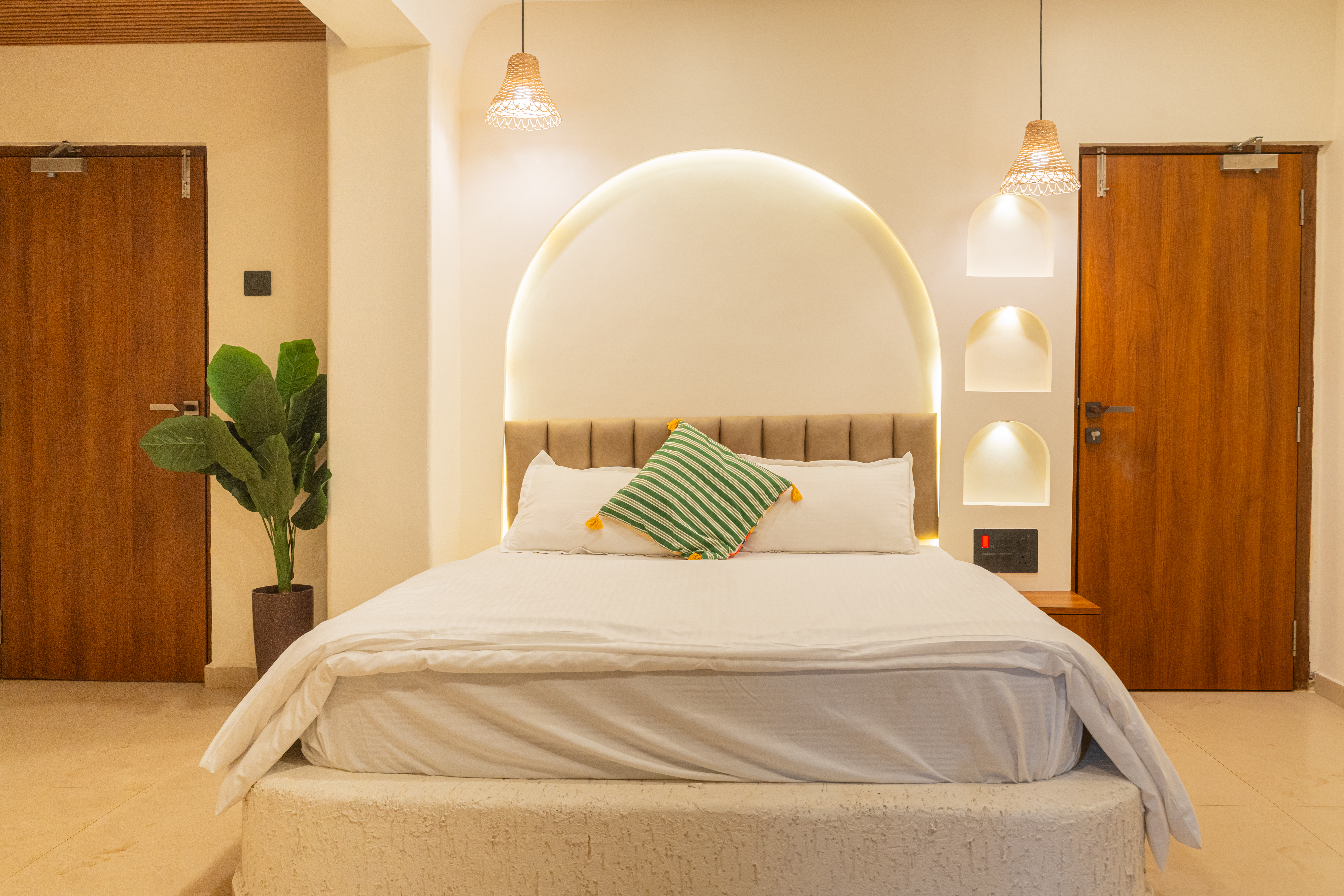 Garden View Master Bedroom